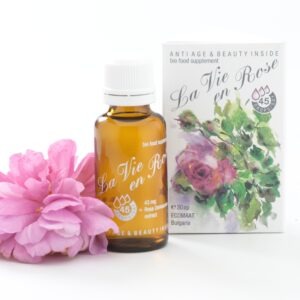 La vie en rose rozenextract druppels en capsules